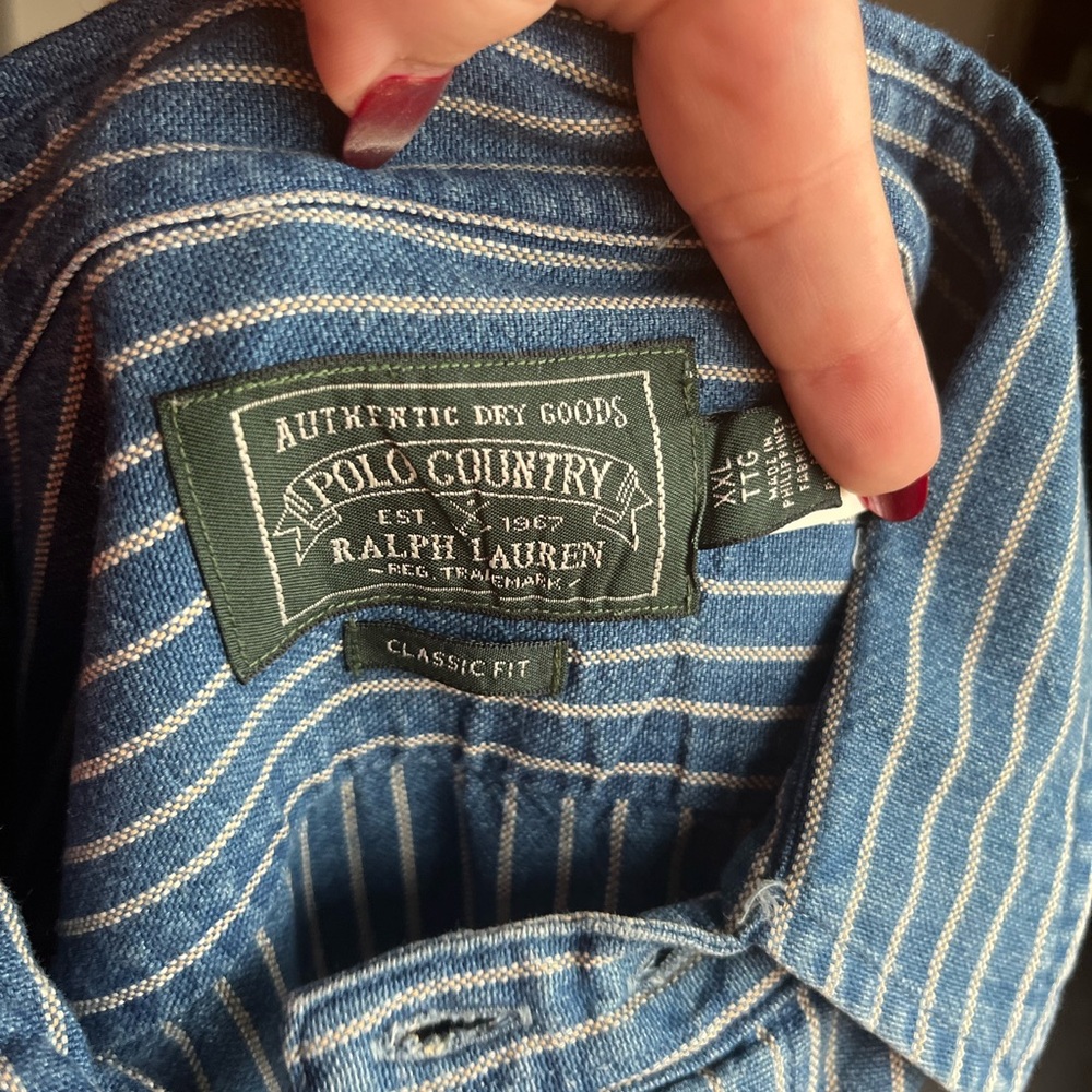 Vintage Ralph Lauren Dry Goods Button Down Shirt